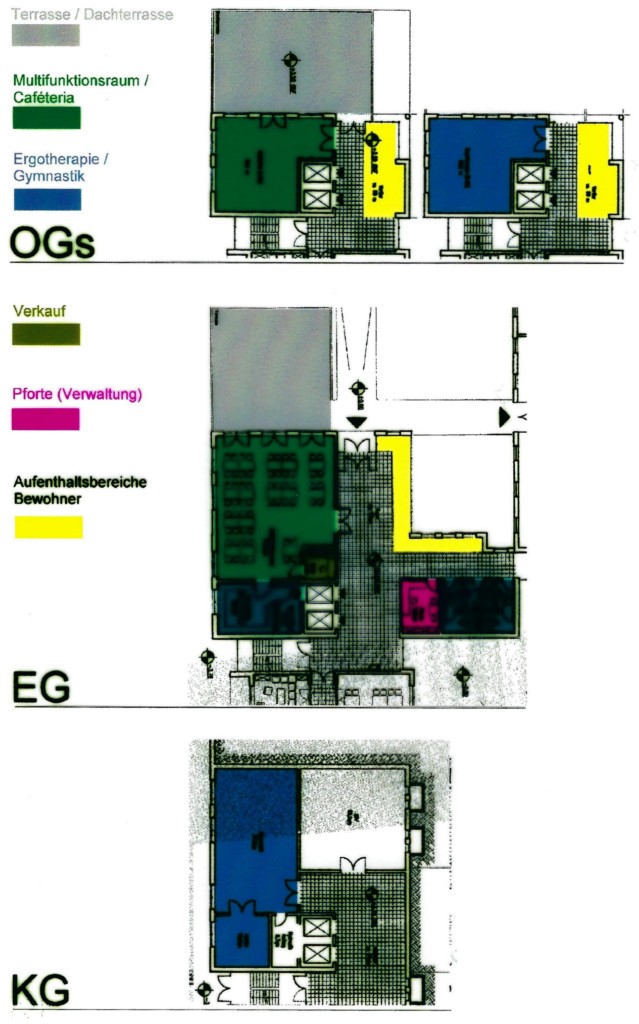 Grundrisse Hauptgebäude